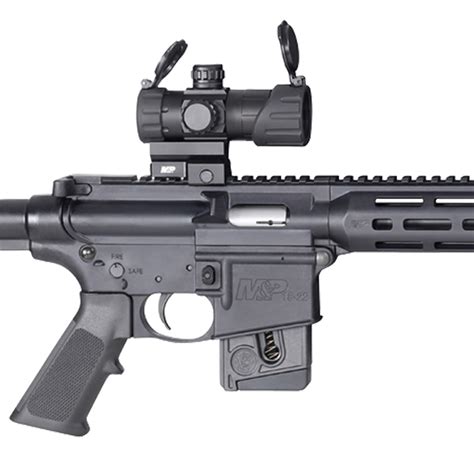 Smith & Wesson MP 15-22 Sport w/Optic 22 Long Rifle 16.5in Matte Black ...