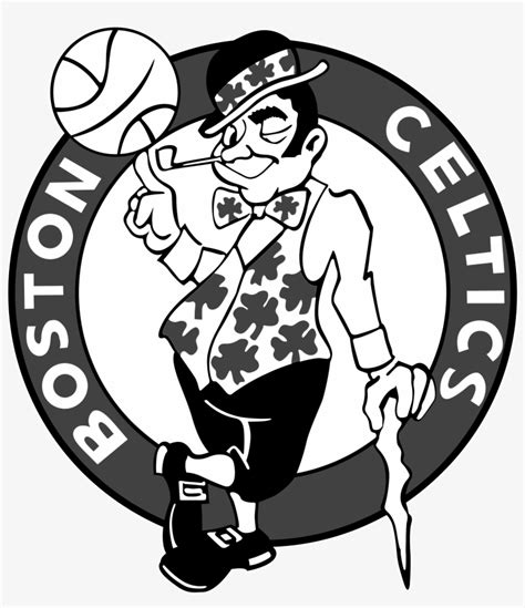 Download Boston Celtics Logo Black And White - Boston Celtics Logo Png ...