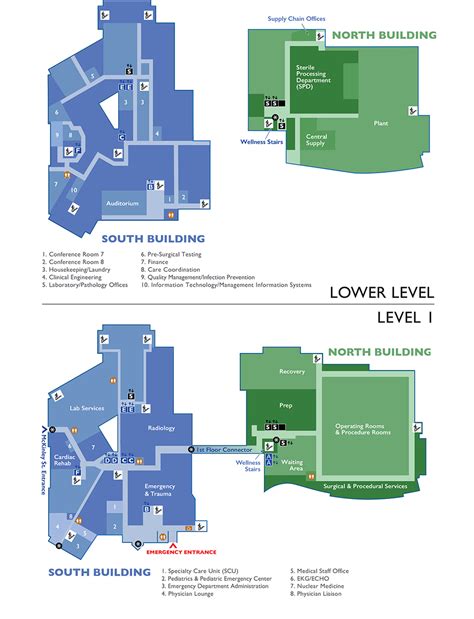 Campus Map | Suburban Hospital, Bethesda, Md