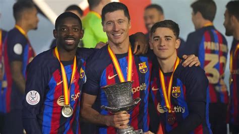 Spanish Super Cup Final: Barcelona End Trophy Drought Under Xavi With 3 ...