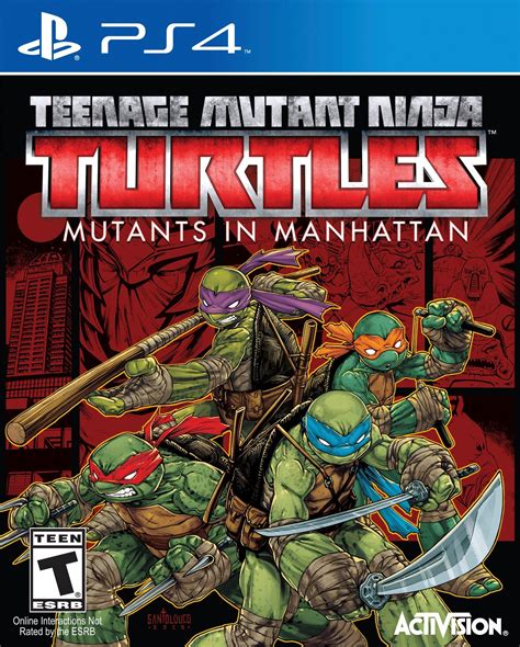 Teenage Mutant Ninja Turtles: Mutants in Manhattan - PlayStation 4 ...