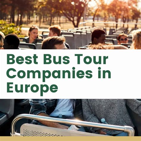 Best Bus Tour Companies in Europe | The Europe Blog