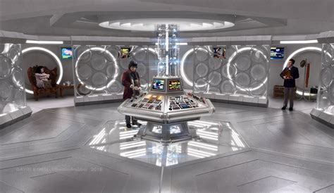 FuturePast (Tardis interior concept by Gavin Rymill.)