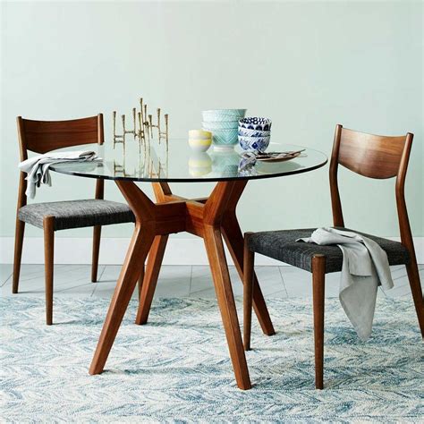 Jensen Round Glass Dining Table | west elm Australia