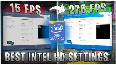 INTEL HD GRAPHICS: SETTINGS for GAMING & PERFORMANCE in 2023! - YouTube