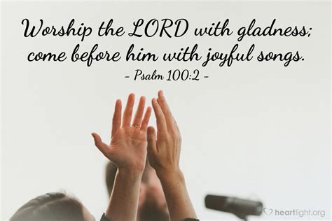 Psalm 100:2 — Verse of the Day for 01/12/7993