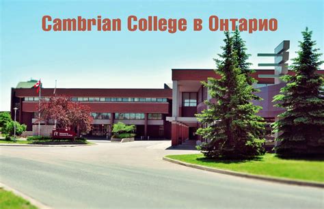 Cambrian College в Онтарио - Prosto.Study