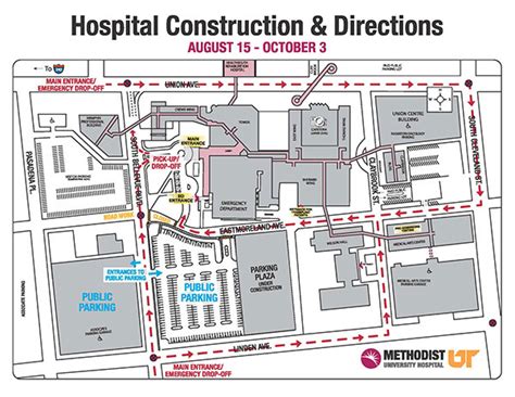 Methodist University Campus Map