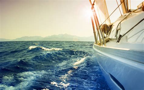 Sailing Wallpaper Sailboat - WallpaperSafari