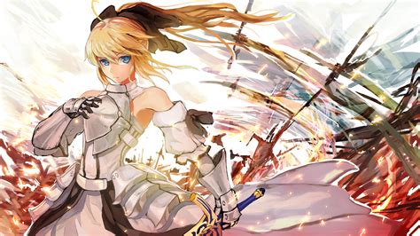 🔥 Download Anime Girls Fate Series Saber Lily by @jasong | Saber Lily ...