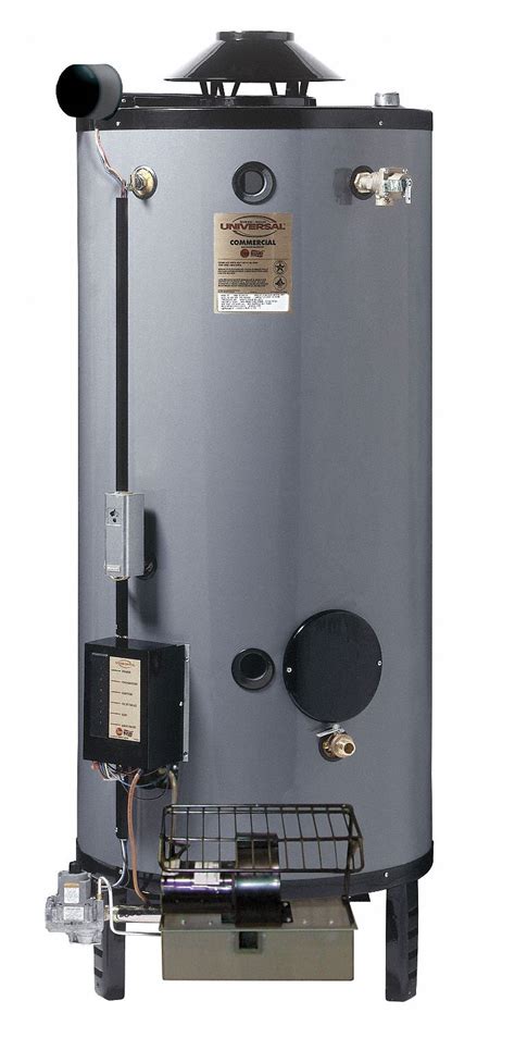 RHEEM-RUUD, Natural Gas, Low NOx, Commercial Gas Water Heater - 15A519 ...