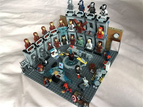 My Iron Man Hall of Armour MOC : r/lego