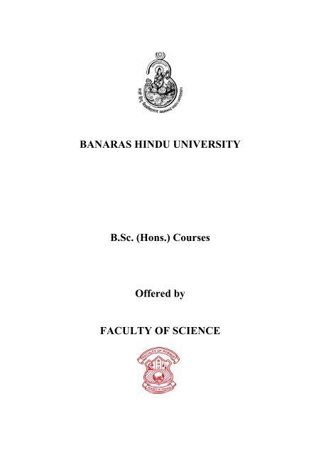 BANARAS HINDU UNIVERSITY B.Sc. (Hons.) Courses ... - Bhu