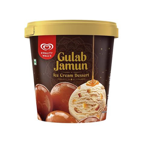 Kwality Walls Gulab Jamun Ice Cream Tub Price - Buy Online at ₹251 in India