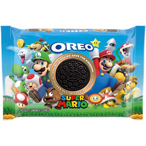 Buy Super Mario™ OREO Chocolate Sandwich Cookies, Limited Edition, 12.2 ...