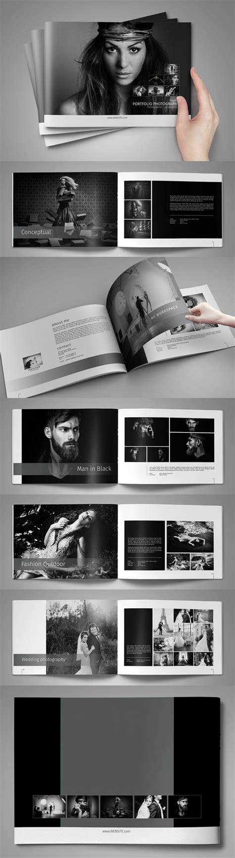 21 Best Photography Portfolio Brochure Templates Graphic Design Junction