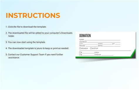 Donation Envelope Template in MS Word, GDocsLink, Pages - Download ...