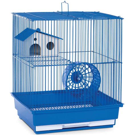 Prevue Hendryx Two Story Blue Small Animal Cage | Petco