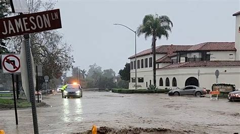 California flooding: Violent storms force entire town of Montecito to ...