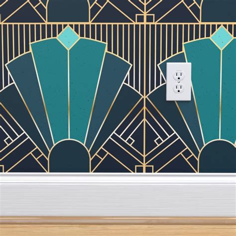 1920s Art Deco Wallpaper