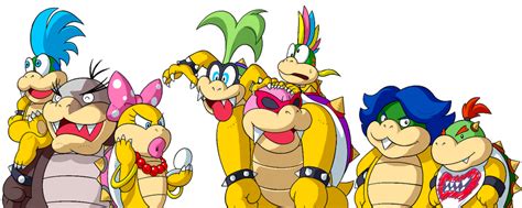 Koopalings by doctorWalui on DeviantArt