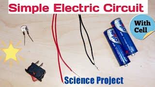 Simple Electric Circuit with Cell/how to make Circuit/S... | Doovi