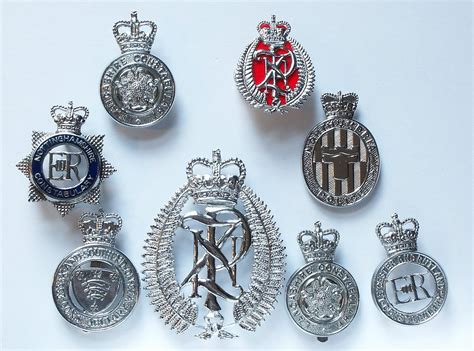 Assortment of Police Badges – British Badges and Medals