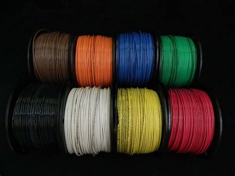 14 GAUGE THHN WIRE STRANDED PICK 4 COLORS 50 FT EACH THWN 600V CABLE ...