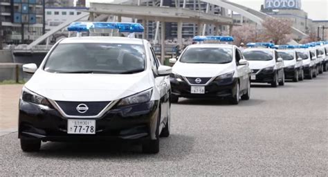 Shhh….Nissan Leaf Police Cars Ready For Duty In Japan | Carscoops