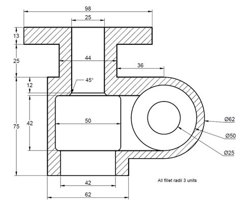 AutoCAD practice drawings with PDF eBook