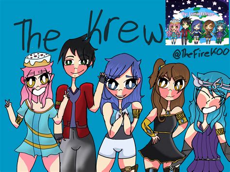 THE KREW (Itsfunneh fan art) Yams - Illustrations ART street