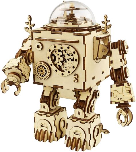 Robot 3D Wooden Puzzle