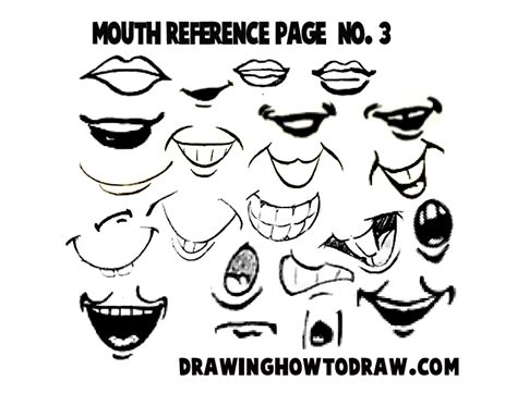 How To Draw A Mouth Cartoon Lips | Lipstutorial.org