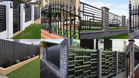 Discover Inspiring Modern Metal Fence Design Ideas for Your Home and ...