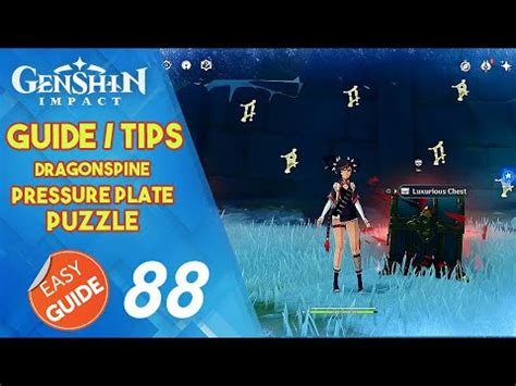 Dragonspine Pressure Plate Puzzle - Genshin Impact Tips Guide - YouTube