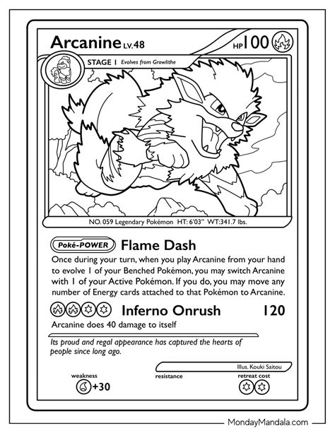 20 Pokemon Card Coloring Pages (Free PDF Printables)