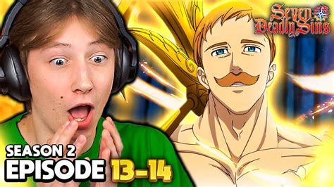 FIRST TIME MEETING ESCANOR! | Seven Deadly Sins Season 2 Episode 13 ...