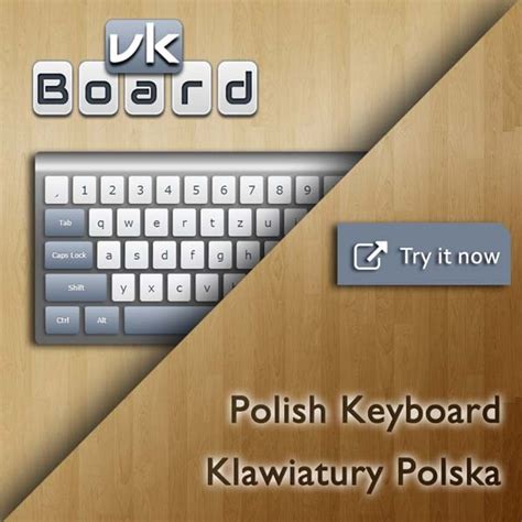 Virtual Polish Keyboard (Klawiatury Polska) | vkBoard