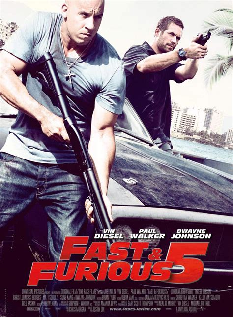 International Fast Five Poster - FilmoFilia