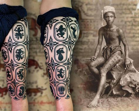 Htoe Kwin: Tattooing In Myanmar | Traditional tattoo, Tattoos with ...