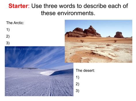 Climate adaptations