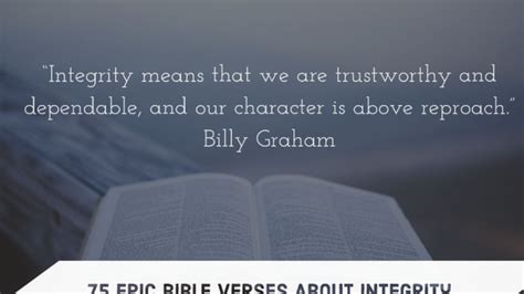 75 Epic Bible Verses About Integrity And Honesty (Character)