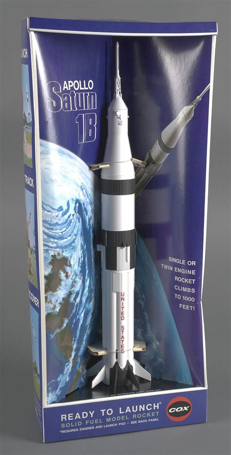 Rocket, Flying Model Kit, Saturn IB | National Air and Space Museum