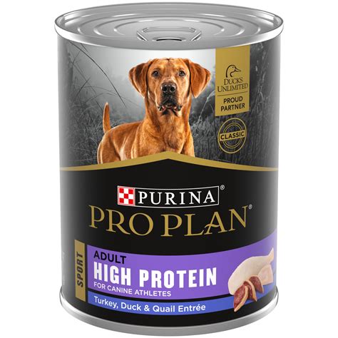 Purina Pro Plan Sport High Protein Turkey, Duck & Quail Entree Wet Dog ...