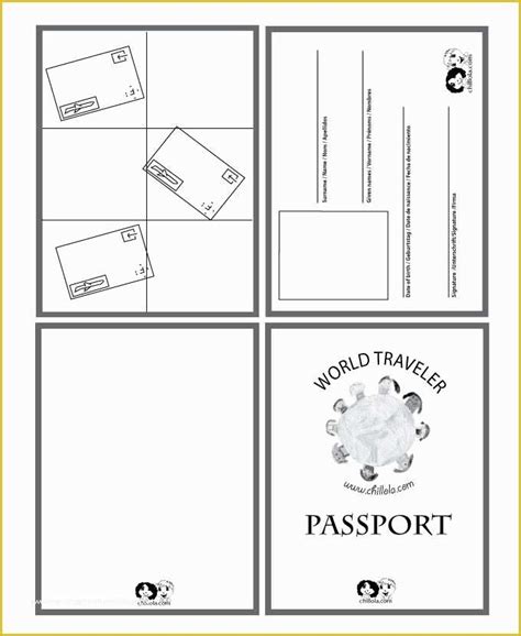 Passport Photo Template Psd Free Download Of Printable Passport ...