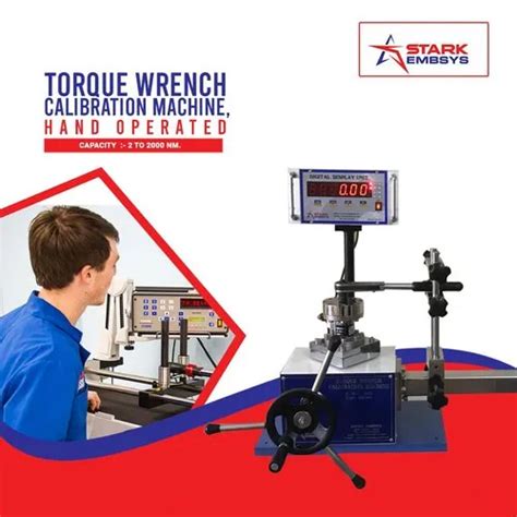 Torque Wrench Calibration Machine at 150000.00 INR in New Delhi | Stark ...