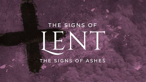 THE SIGNS OF LENT (week 1) | The Signs of Ashes | Pastor "Rev" Rossow ...