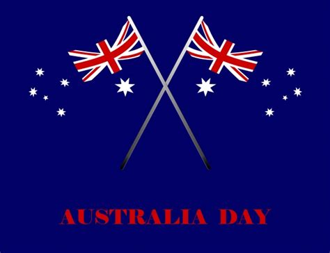 Australia Day Flags Background Free Stock Photo - Public Domain Pictures