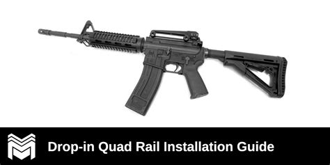 Step-by-Step AR-15 Drop-In Quad Rail Installation - Monstrum Tactical