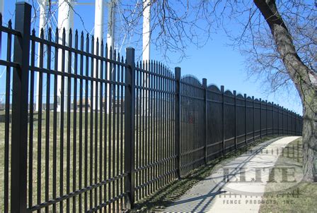 Heavy Industrial Grade Aluminum Fencing - Elite Fence Products, Inc ...